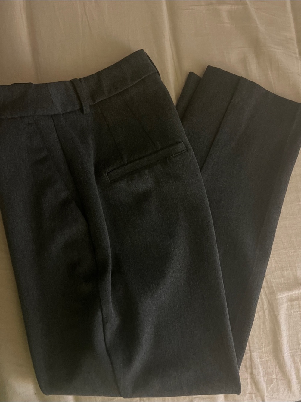 Express Women’s dark grey Dress Pants - Tailored Flat Front